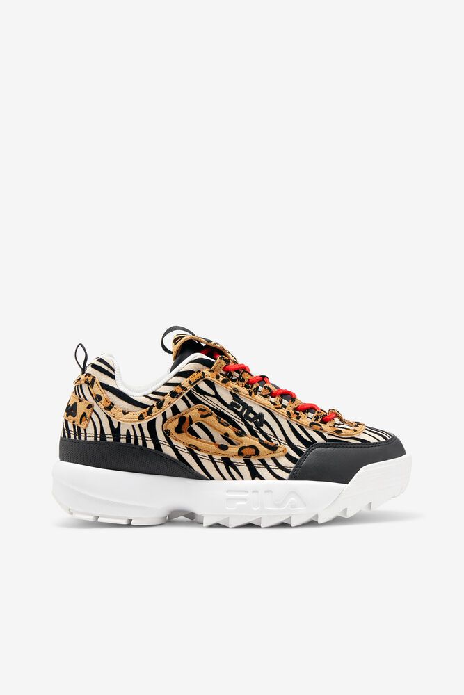 Fila Sneakers Womens Leopard - Disruptor 2 Animal - Philippines 1493685-PU